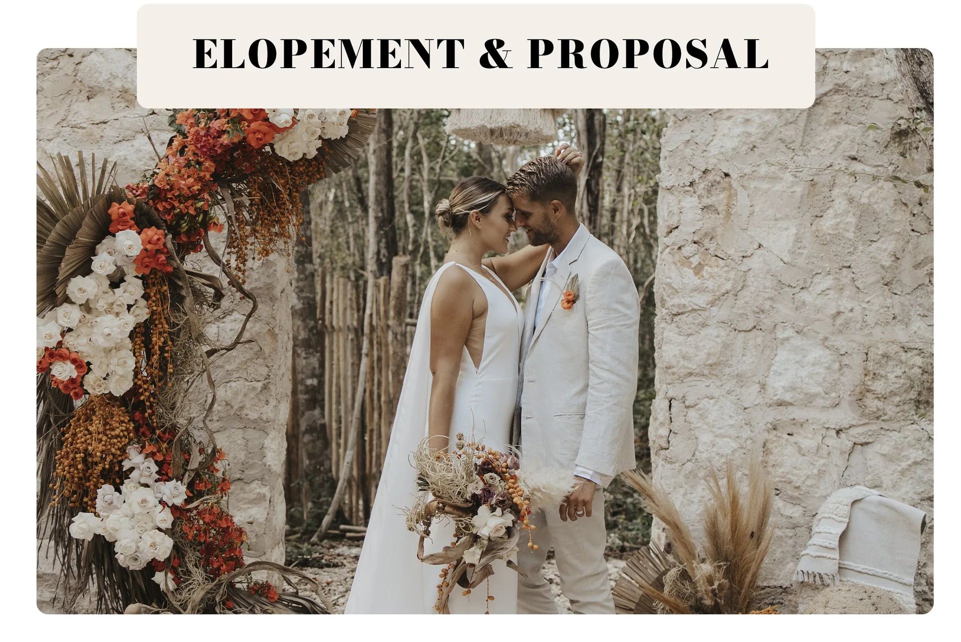 Arcadia elopement offer